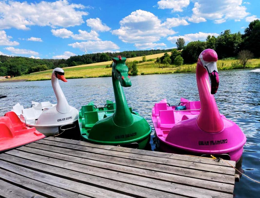 Mein-Seepark, Ferienhaus Heike Кирххайм Экстерьер фото